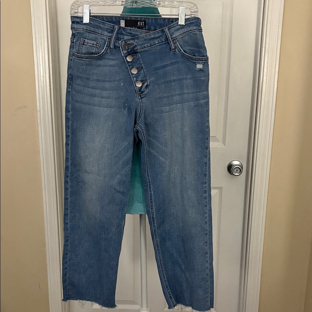 Kut from the Kloth Light Blue Ankle Jeans